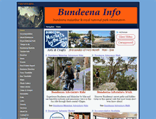 Tablet Screenshot of bundeenainfo.com